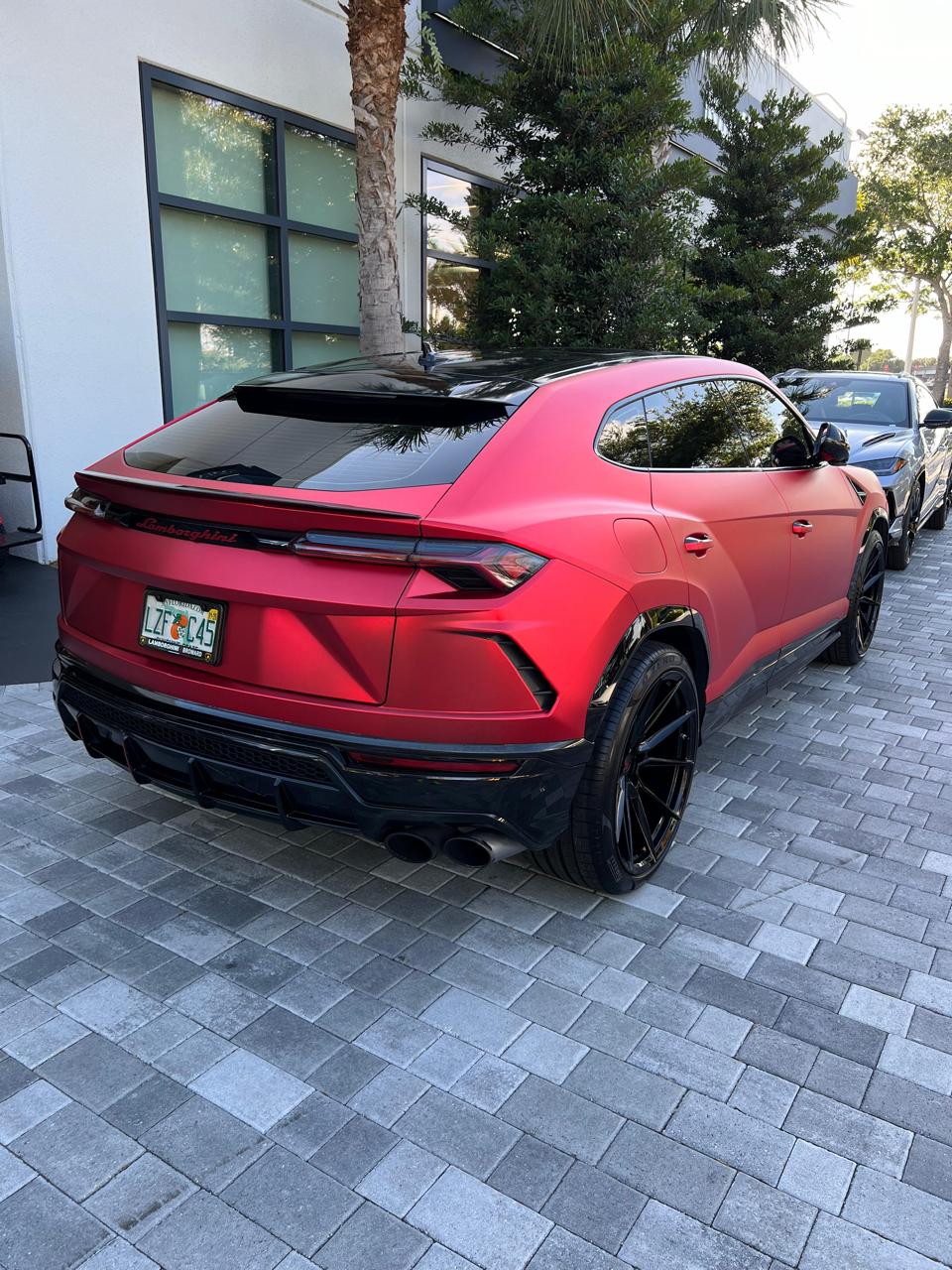 Red Lamborghini Urus 