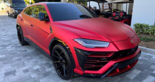 Red Matte Lamborghini Urus