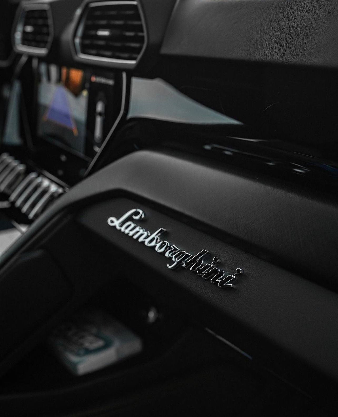 Interior of Lamborghini Urus