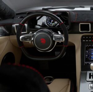 Interior of 2023 Ares Panther Evo