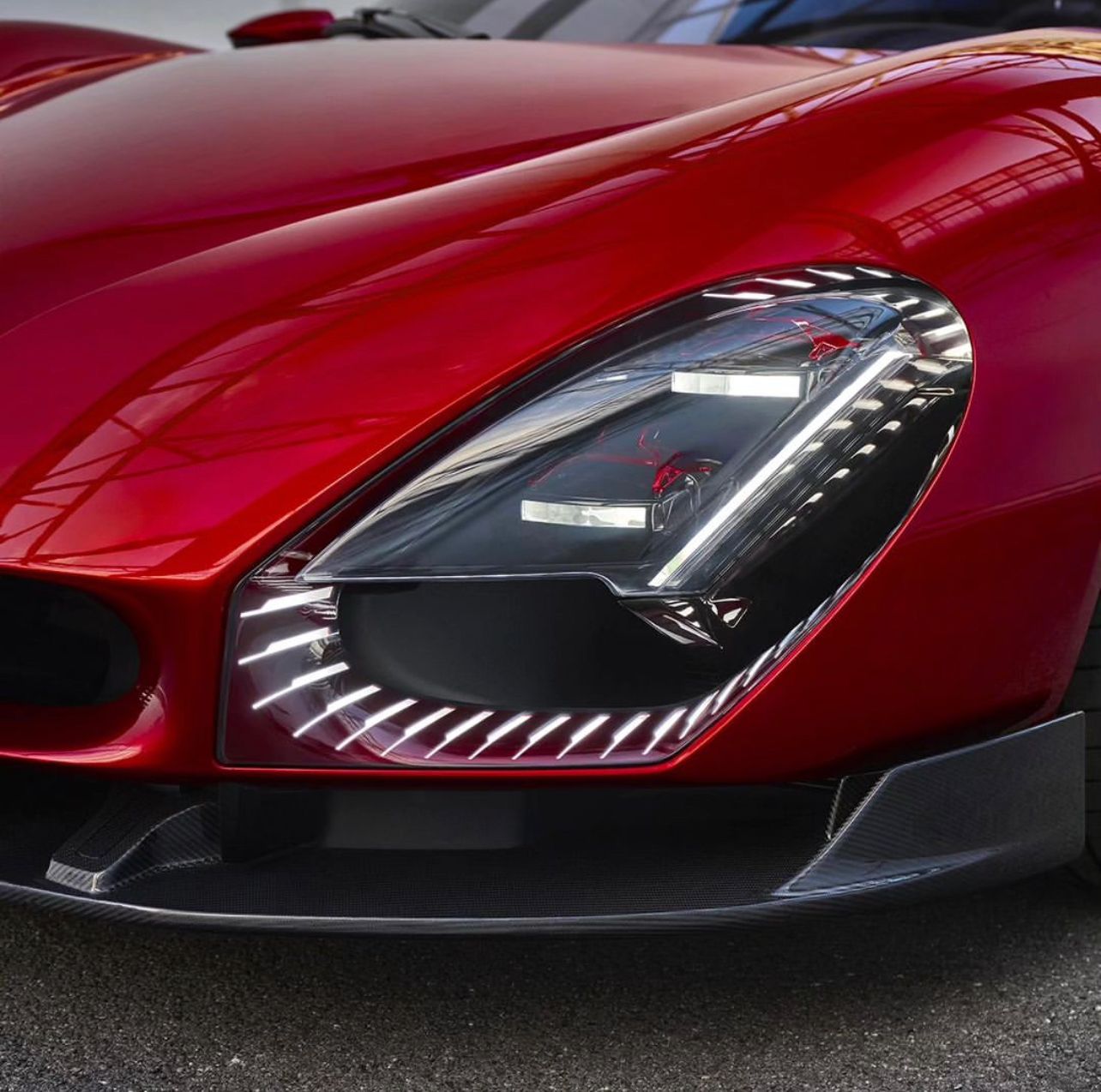 2024 red italian car
