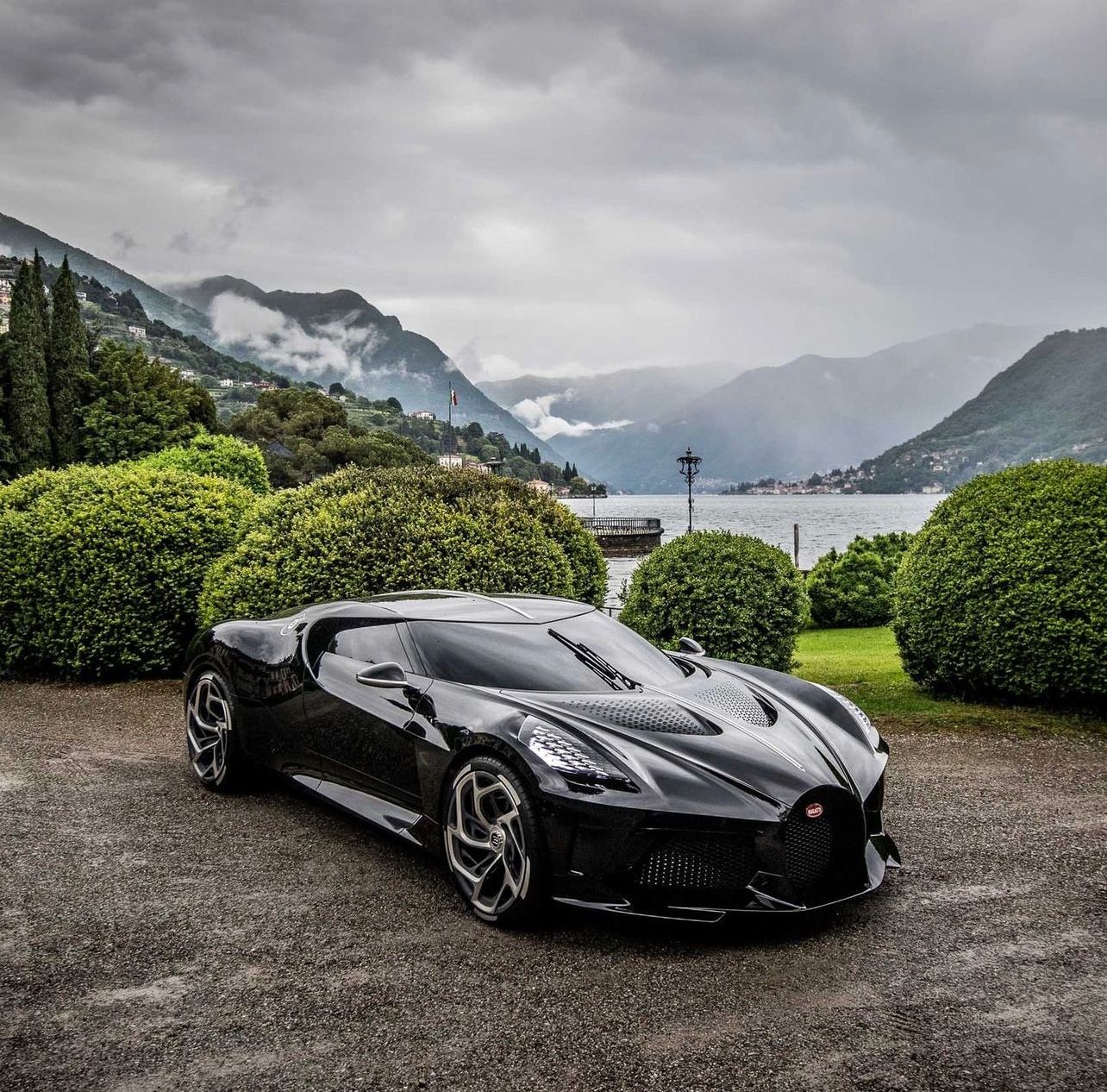 Black Bugatti La Voiture Noire